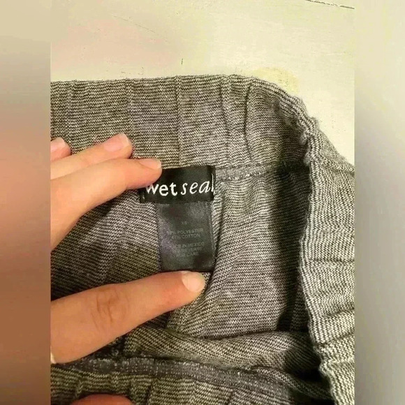 Wet Seal women’s lounge pants with cuff ankles grey size XS - Picture 5 of 13